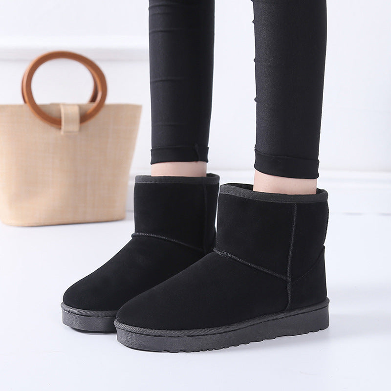 Warm Classy Faux Fur Mini Boots