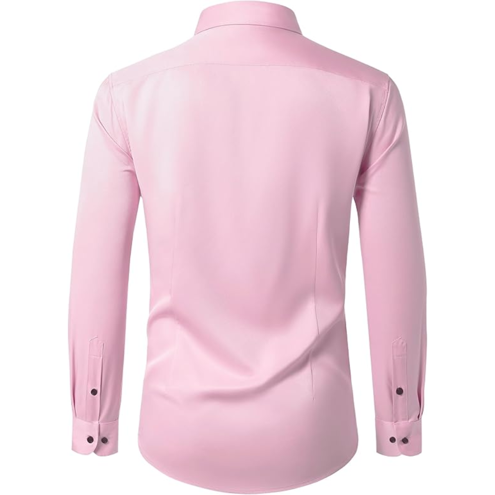 Long Sleeve And Wrinkle Free Button Down Shirt For Men