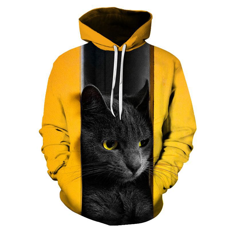 Fashionable And Casual 3D Digital Printed Hoodie