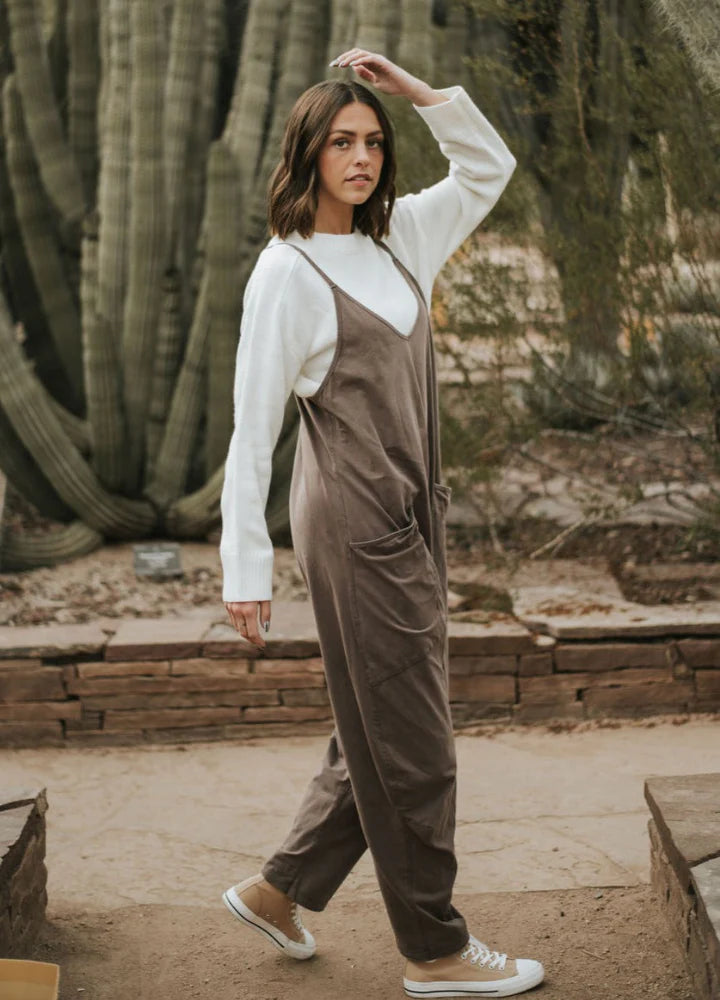 Lässiger Jumpsuit mit Beinen für Damen