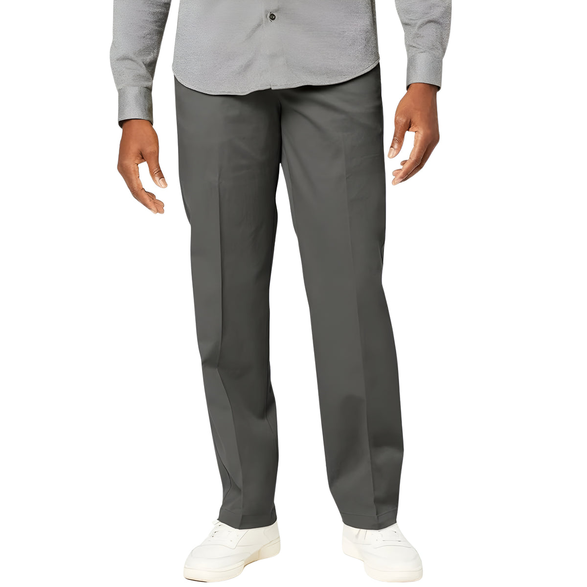Classic Fit Casual Flex Pants For Men