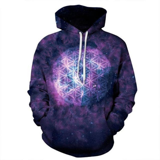 Focused Mandala Casual 3D Printed Hoodie