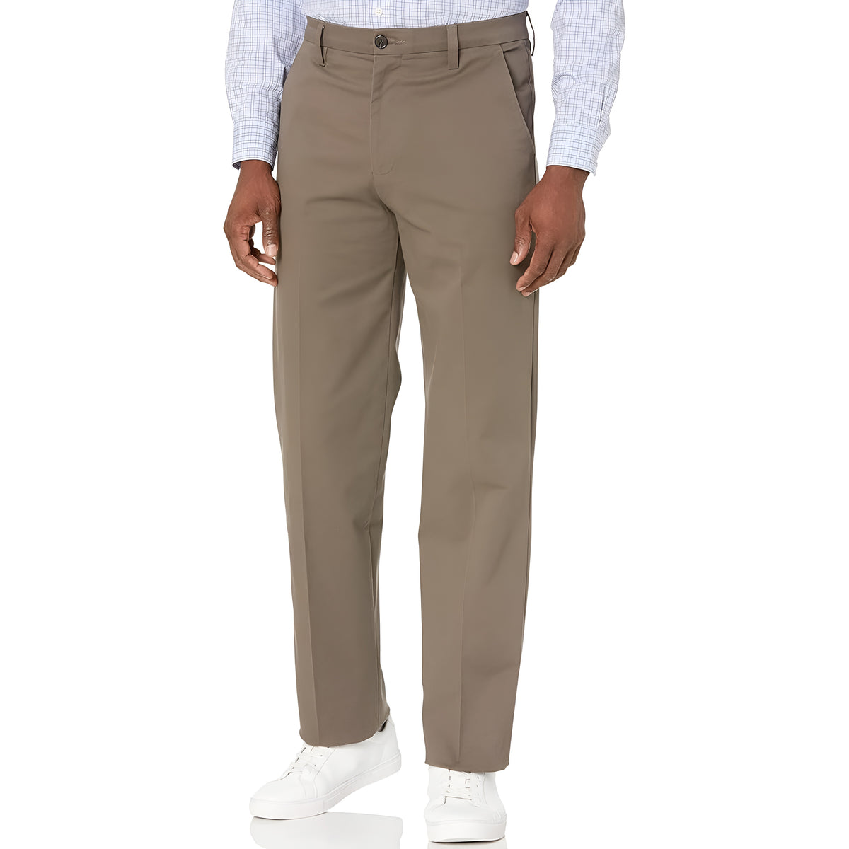 Classic Fit Casual Flex Pants For Men
