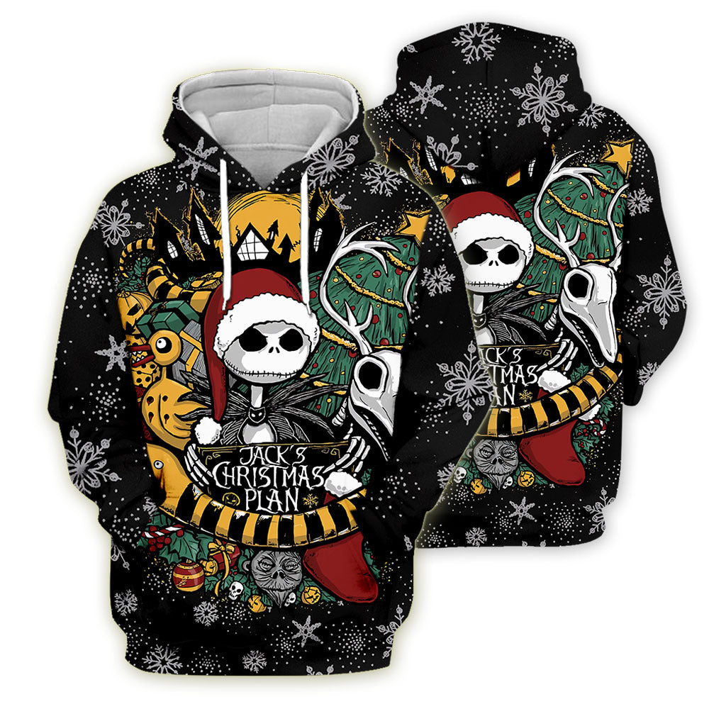 Multi Shade Christmas Digital Printed Hoodie Collection