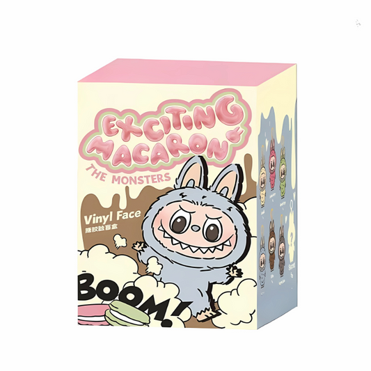 Labubu Monsters Thrilling Macaron Collection Plush Keychain Mystery Box