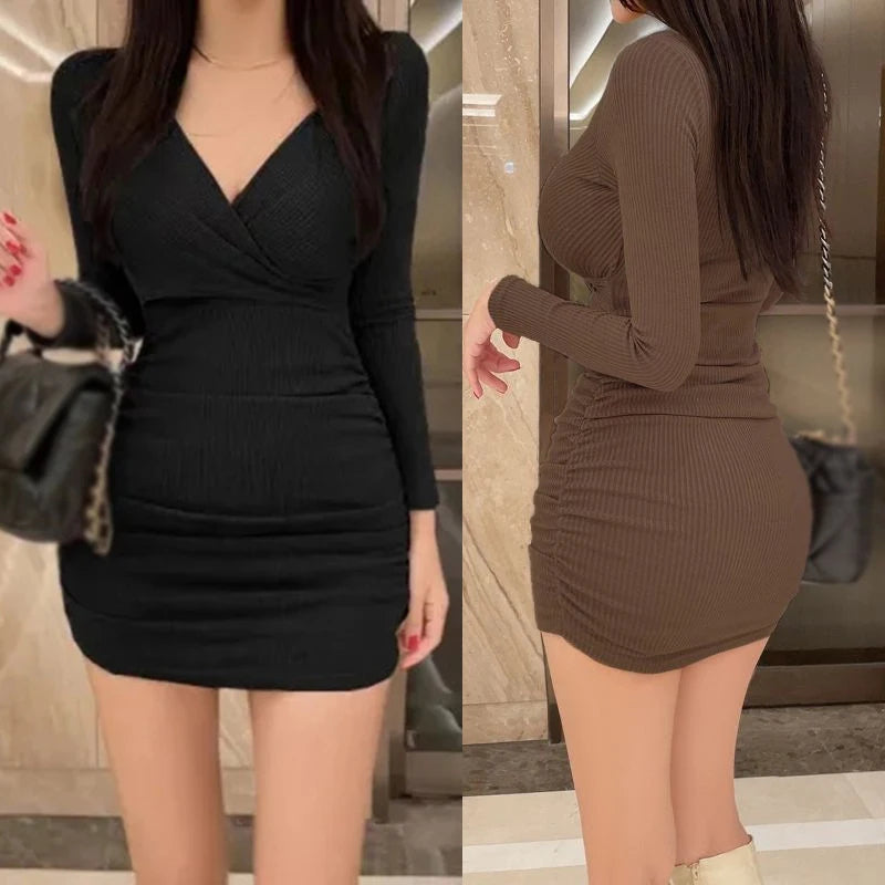 Long Sleeved Mini Dress