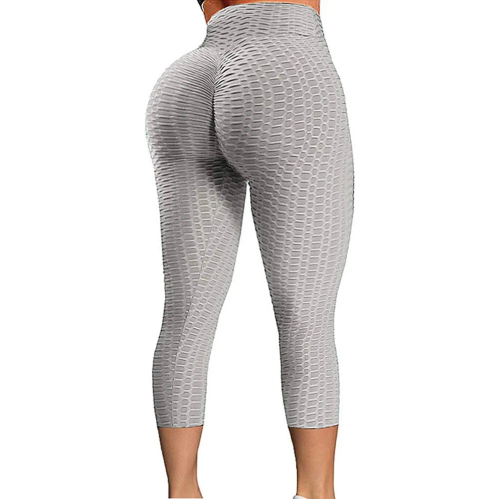 Capri-Yogahose mit hoher Taille für Damen