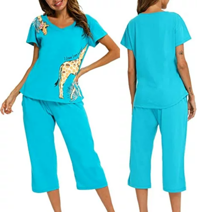 Nighttime Wear Top and Pajamas Sets