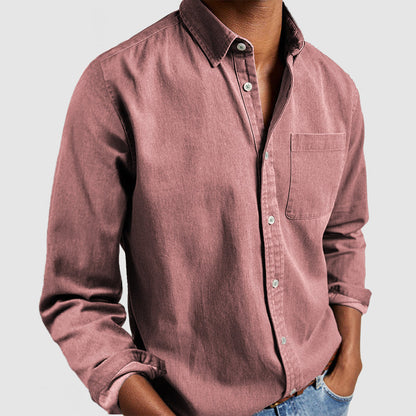 Classic Long Sleeve Button Up Shirt