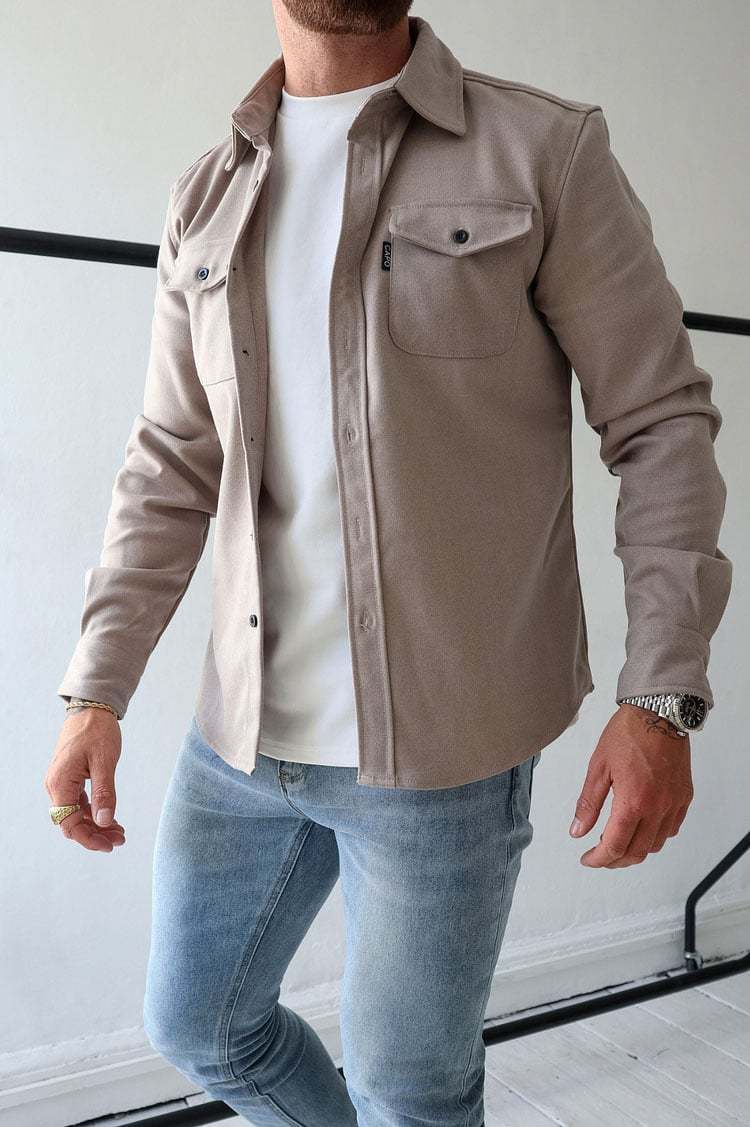 Veste chemise boutonnée