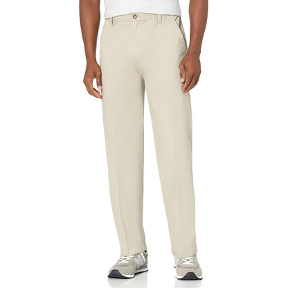 Classic Fit Casual Flex Pants For Men
