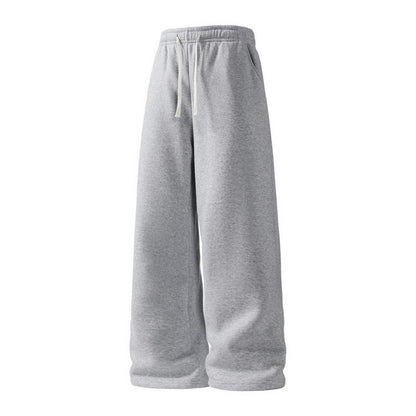 Pack Of 4 Thick Fleece Stretch Drawstring Sweatpants For Men