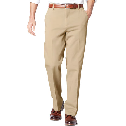 Classic Fit Casual Flex Pants For Men