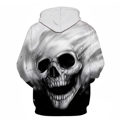Scary 3D Printed Casual Hoodie