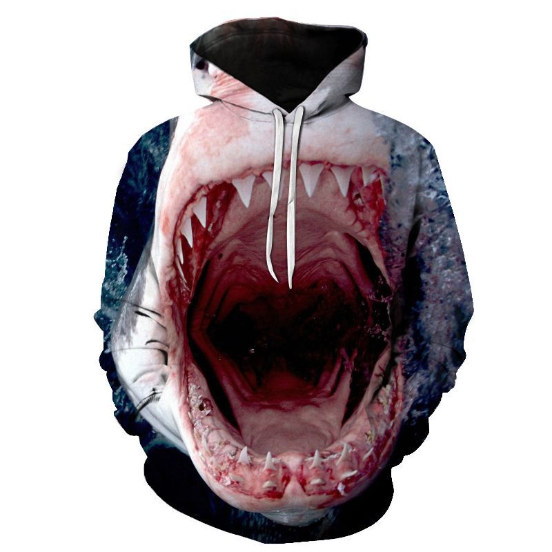 Fashionable And Casual 3D Digital Printed Hoodie