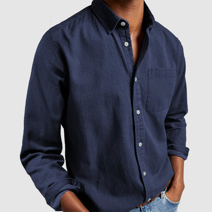 Classic Long Sleeve Button Up Shirt