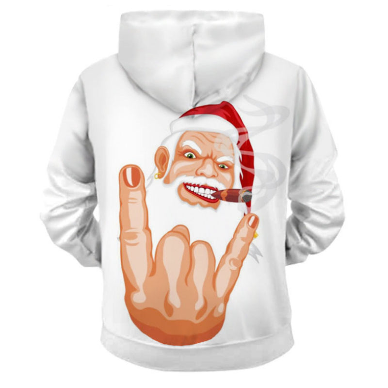 Personalisierter Santa Christmas Swag 3D-gedruckter Kapuzenpullover