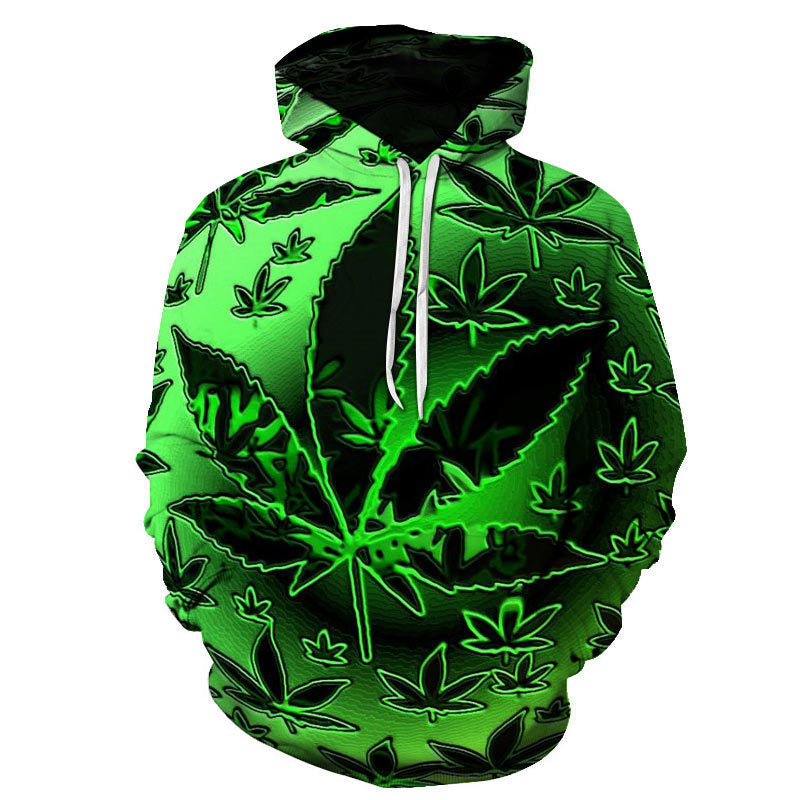 Ultimate Grass And Leaf 3D Printed Hoodie Collection