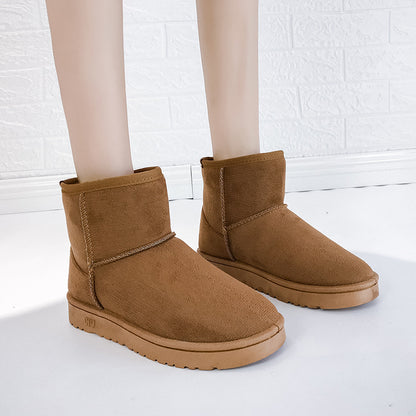 Warm Classy Faux Fur Mini Boots