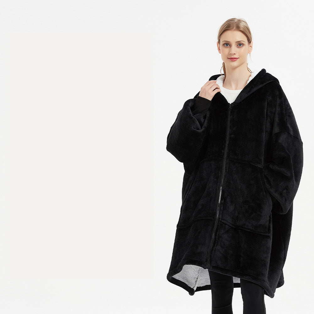 Oversized Robe Style Giant Blanket Hoodie