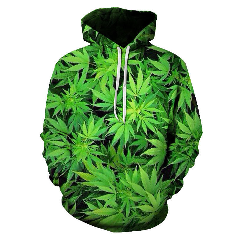 Ultimate Grass And Leaf 3D Printed Hoodie Collection