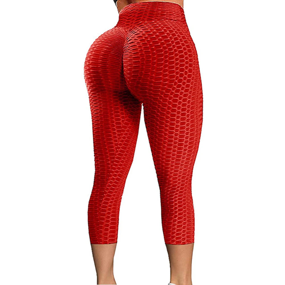 Capri-Yogahose mit hoher Taille für Damen