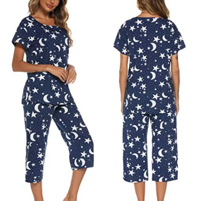 Nighttime Wear Top and Pajamas Sets