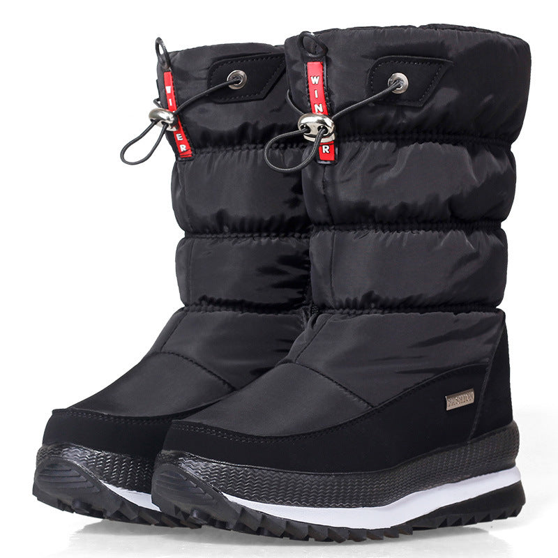 Winter Velvet Thick Waterproof Boot Shoes