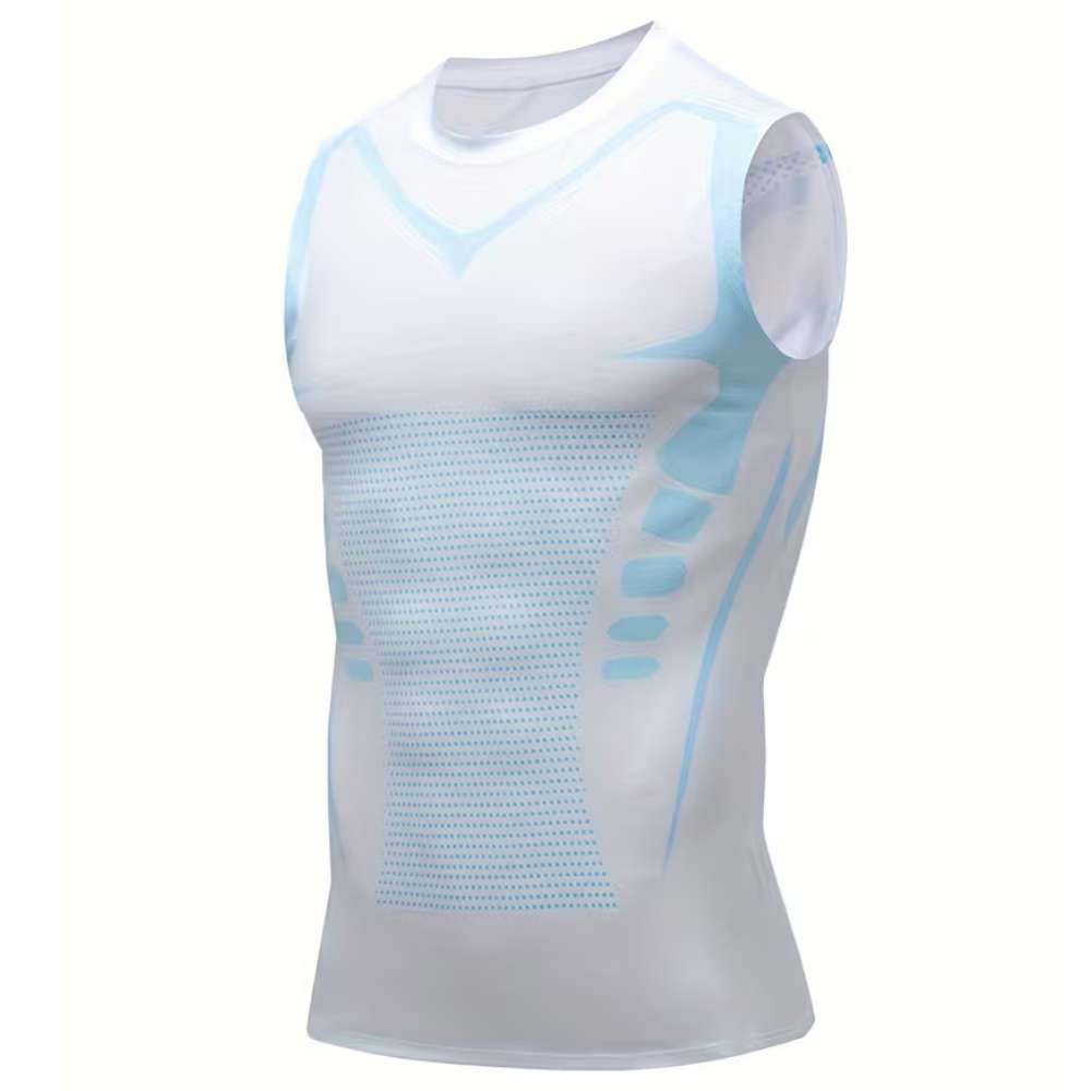 Pack Of 3 Athletic Compression Tank Tops For Sports Training For Men