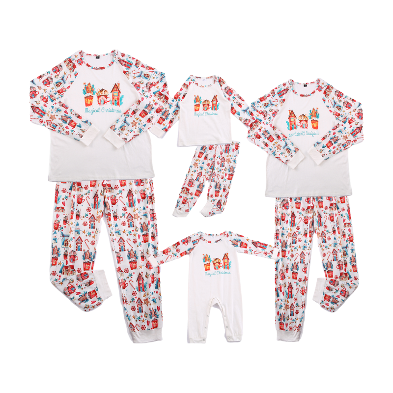 Home Magical Christmas Family Matching Pajamas Set