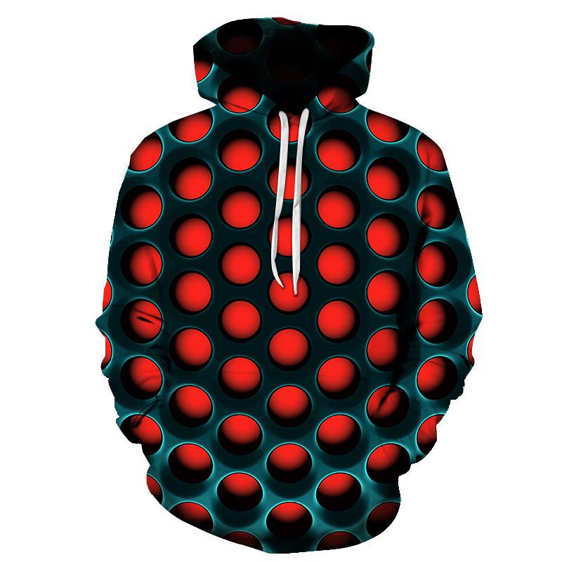 Fashionable And Casual 3D Digital Printed Hoodie