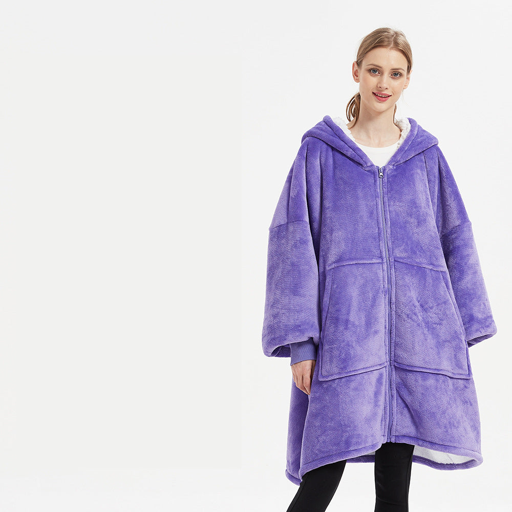 Oversized Robe Style Giant Blanket Hoodie