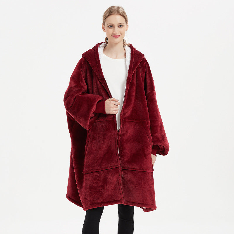 Oversized Robe Style Giant Blanket Hoodie