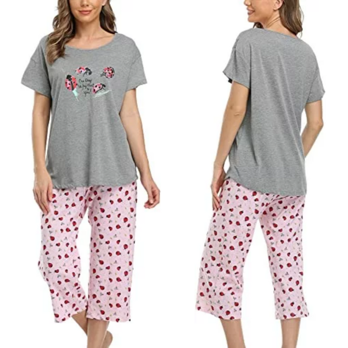 Gemütliche Pyjama-Nachtwäsche-Sets