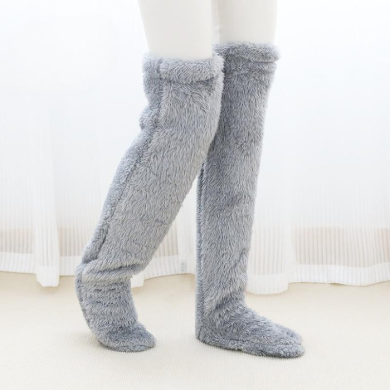 Winter Warm High Fuzzy Long Socks