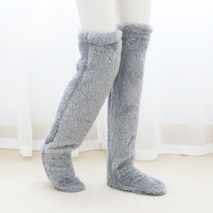 Winter Warm High Fuzzy Long Socks