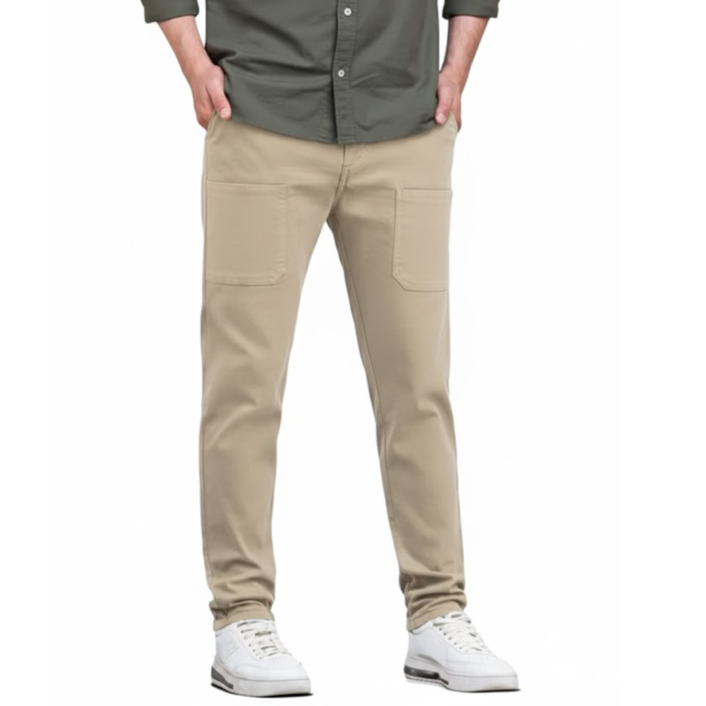 High Stretch Multi Pocket Cargo Pants For Men