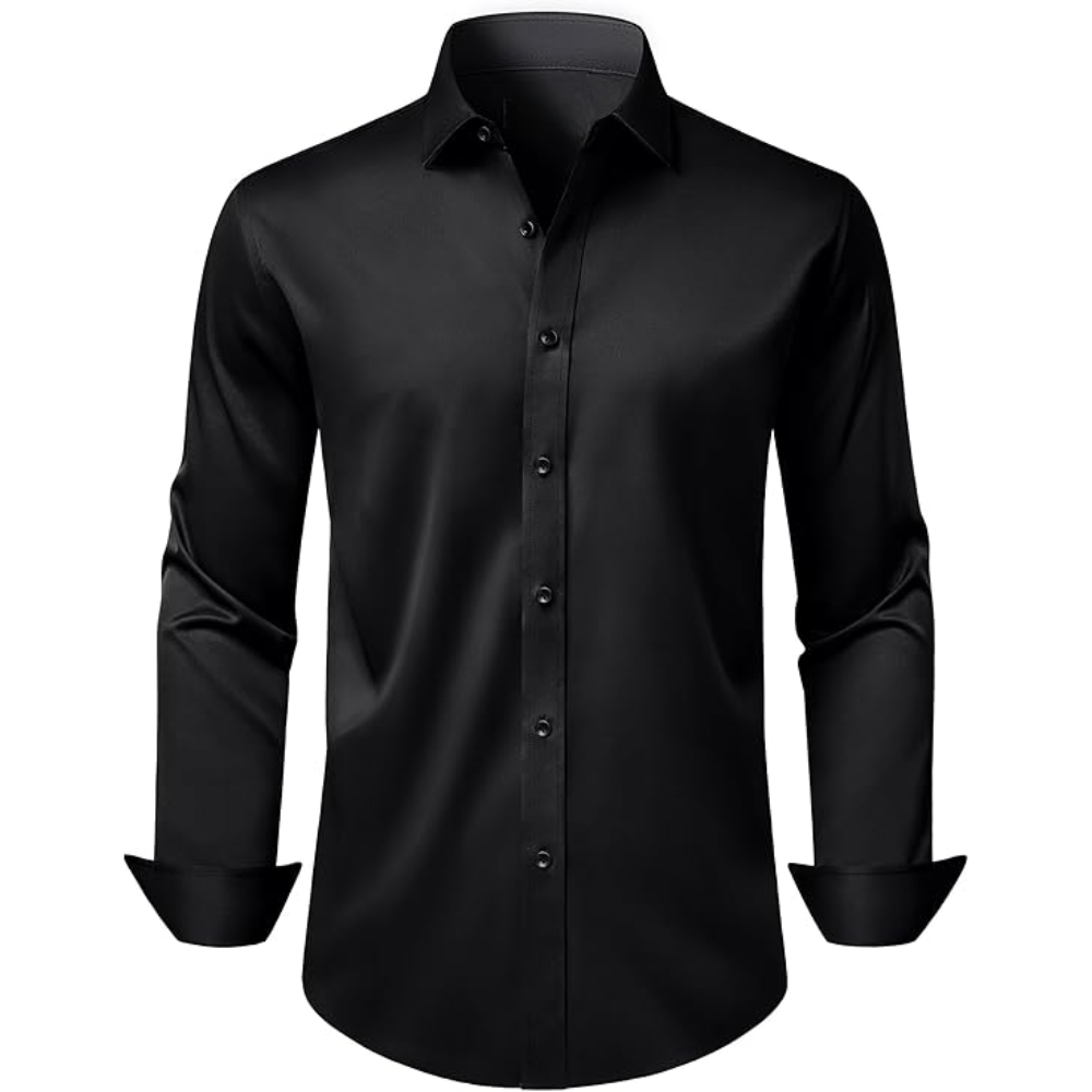 Long Sleeve And Wrinkle Free Button Down Shirt For Men