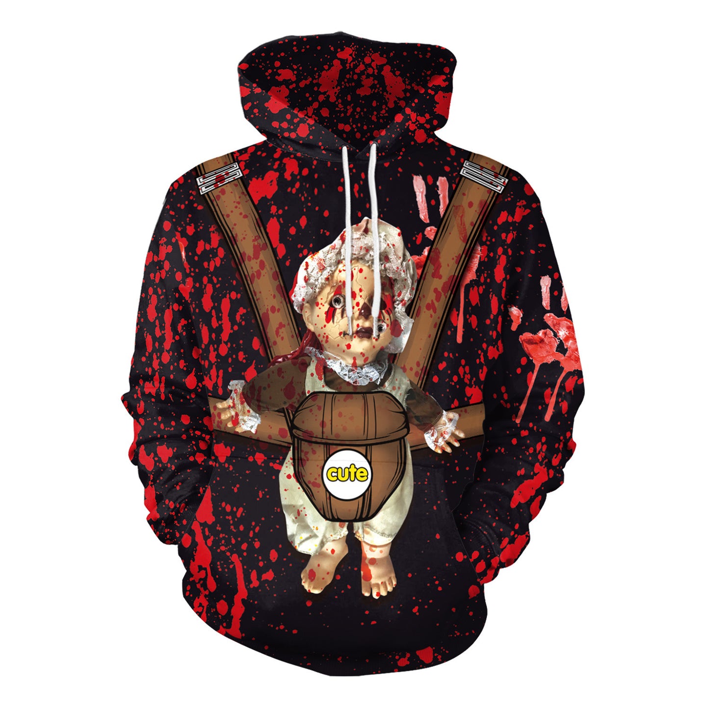 Collections d'Halloween de sweats à capuche imprimés en 3D