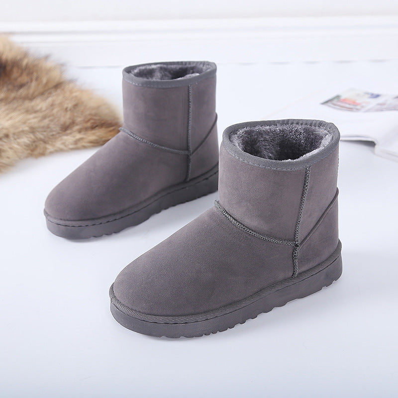 Warm Classy Faux Fur Mini Boots