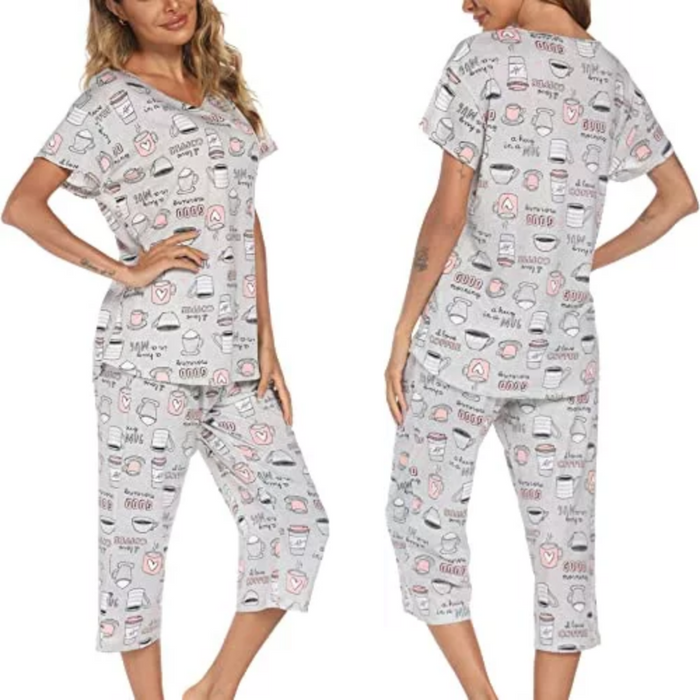 Nighttime Wear Top and Pajamas Sets