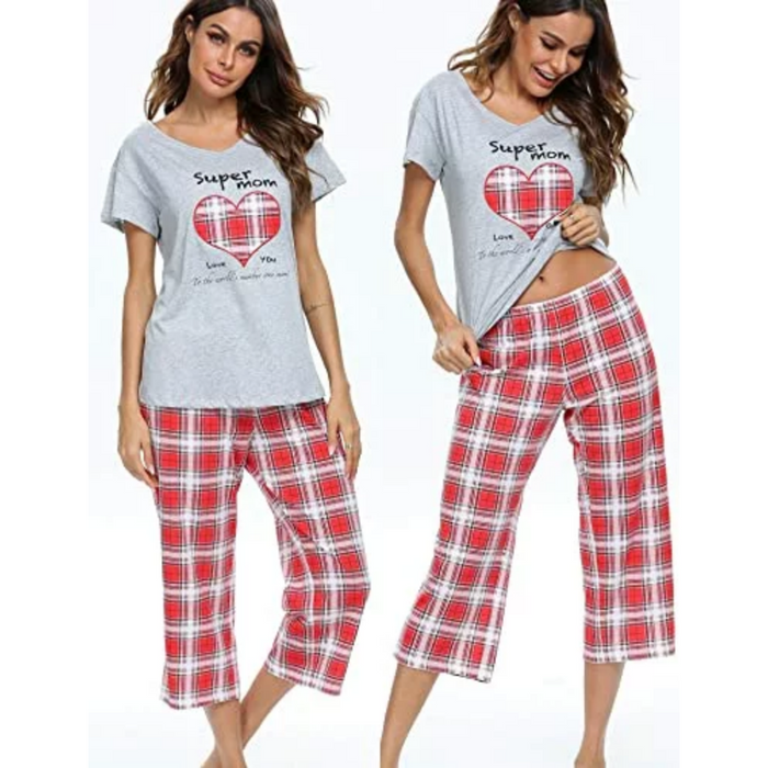 Gemütliche Pyjama-Nachtwäsche-Sets