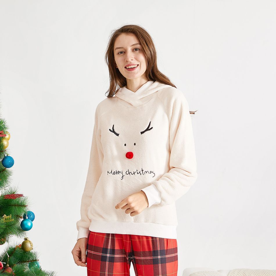 3D Elk Printed Christmas Family Matching Pajamas Set