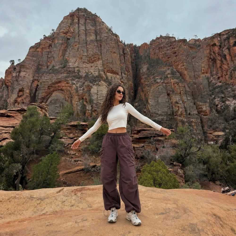 Streetwear Baggy Fit Cargo Trousers With Pockets