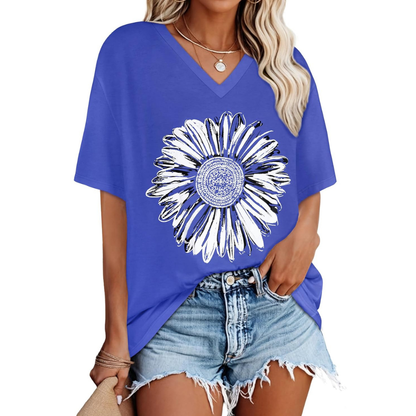 Oversized Loose Summer Short Sleeve T Shirts For Women