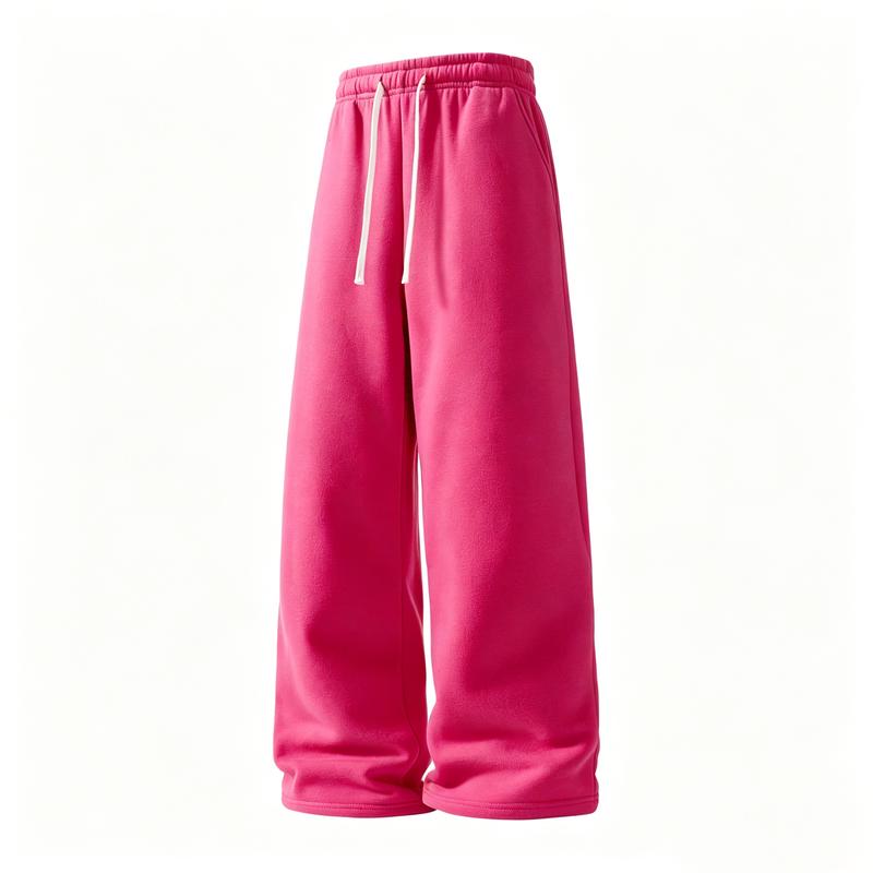 Pack Of 4 Thick Fleece Stretch Drawstring Sweatpants For Men