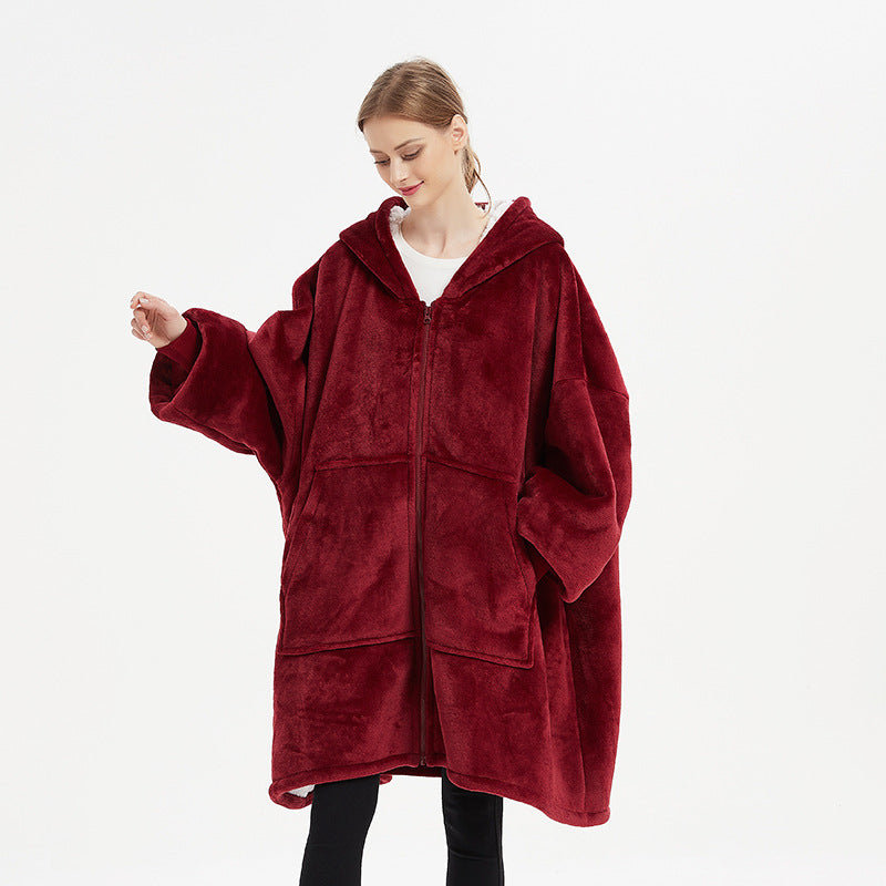 Oversized Robe Style Giant Blanket Hoodie