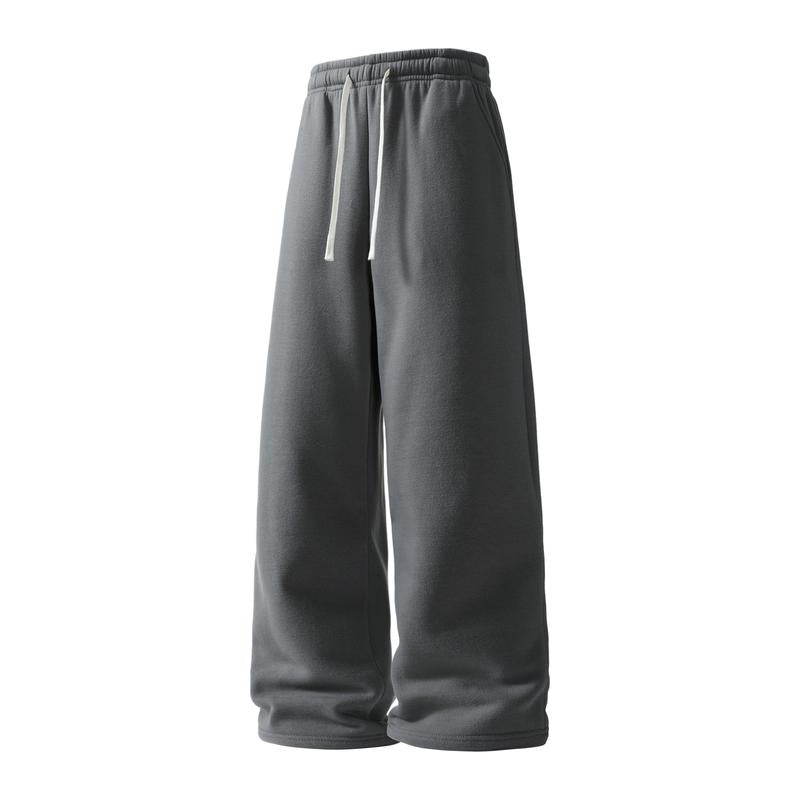 Pack Of 4 Thick Fleece Stretch Drawstring Sweatpants For Men