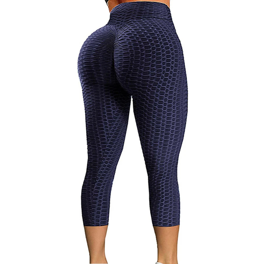 Capri-Yogahose mit hoher Taille für Damen