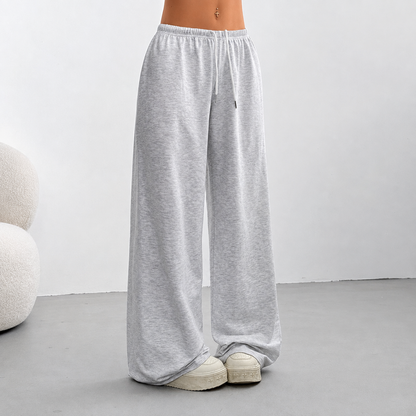 Casual Loose Summer Work Sweatpants With Drawstring For Women
